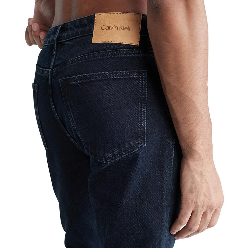 商品Calvin Klein|Men's Slim Straight-Fit Stretch Jeans,价格¥671,第3张图片详细描述