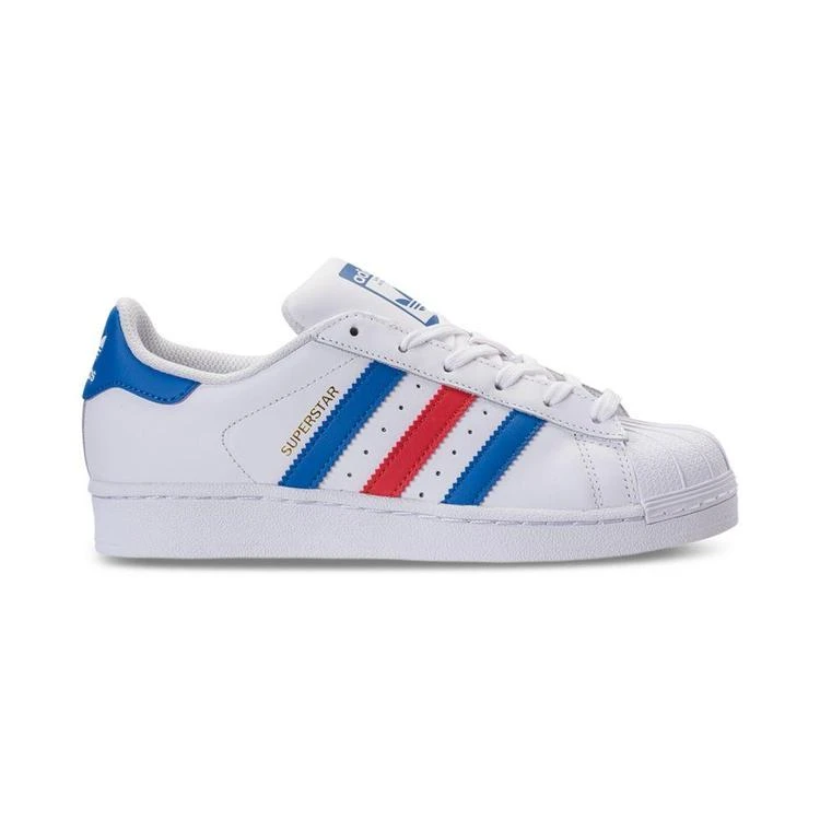 商品Adidas|男童Boys' Superstar Casual Sneakers from Finish Line,价格¥374,第3张图片详细描述