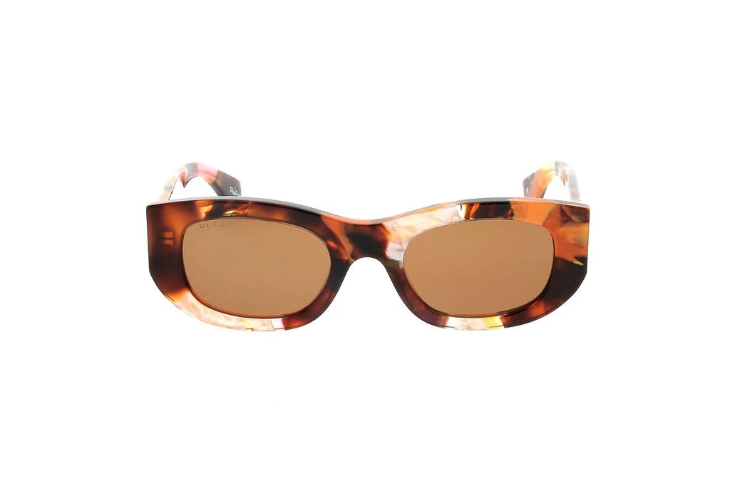 商品Gucci|Gucci Eyewear Panthos Frame Sunglasses,价格¥3329,第1张图片