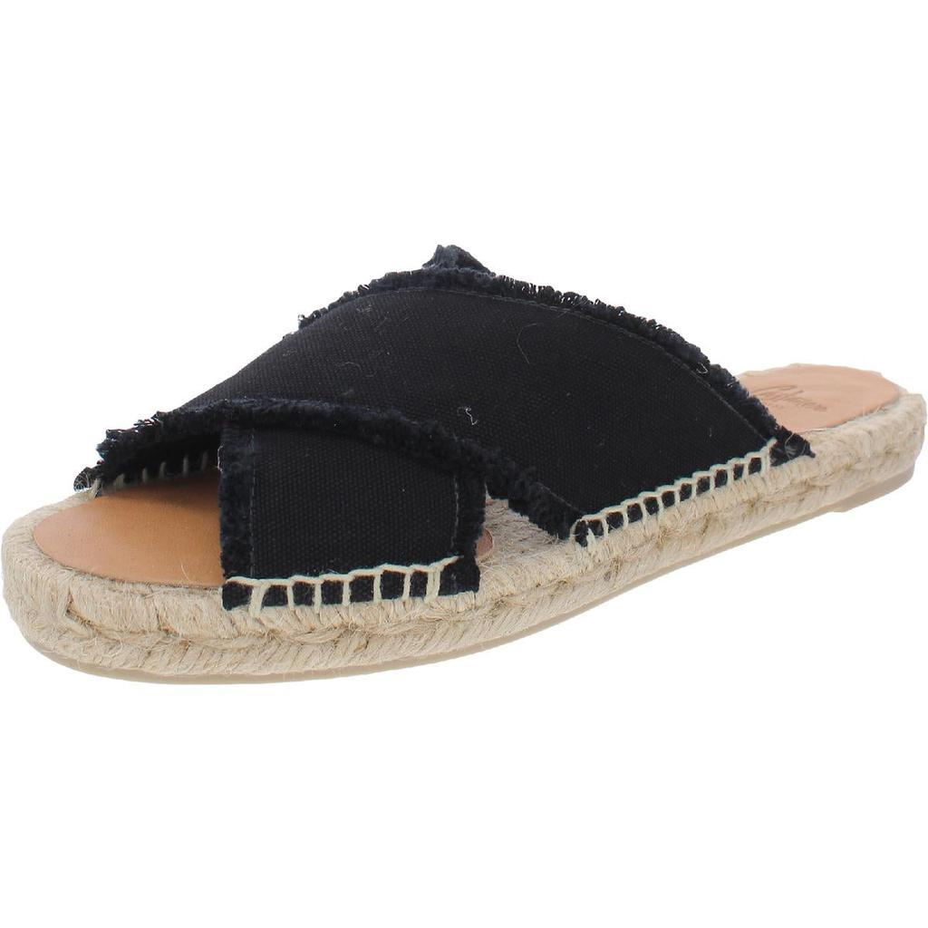 商品Castaner|Castaner Womens Palmera Flats Espadrille Slide Sandals,价格¥179,第1张图片