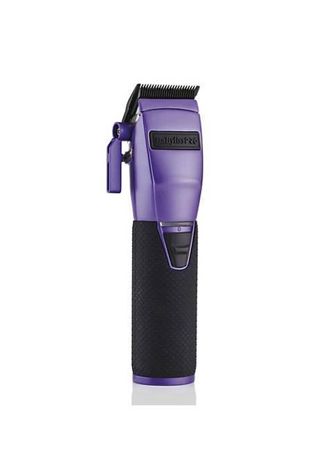 商品Babyliss Pro|FX870PI BOOST+ Influencer Collection Cordless Clipper - Purple + FOILFX02 Cordless Metal BLACK Double Foil Shaver FXFS2B-BLACK + Barber Mat,价格¥2221,第5张图片详细描述