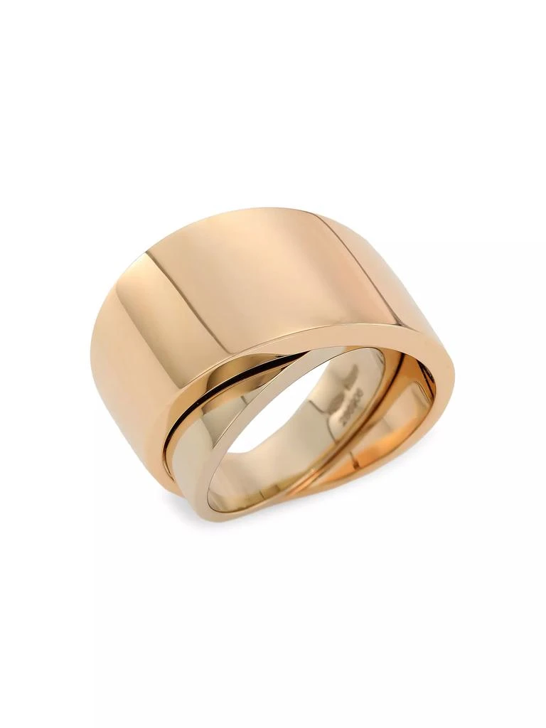 商品Vhernier|Tourbillon Two-Tone 18K Gold Midi Ring,价格¥41962,第1张图片