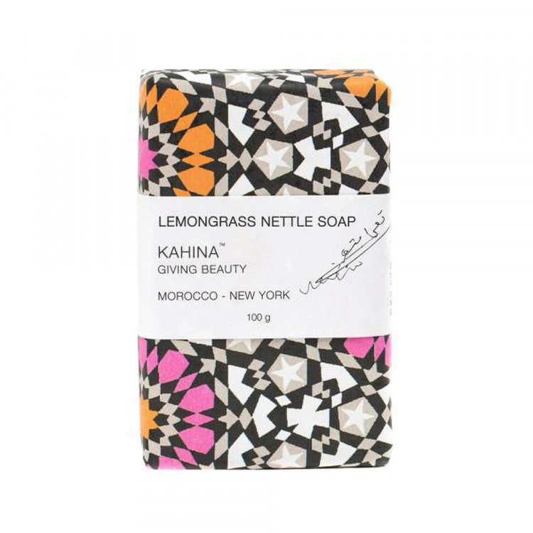 商品Kahina Giving Beauty|Kahina Lemongrass Nettle Soap,价格¥67,第1张图片