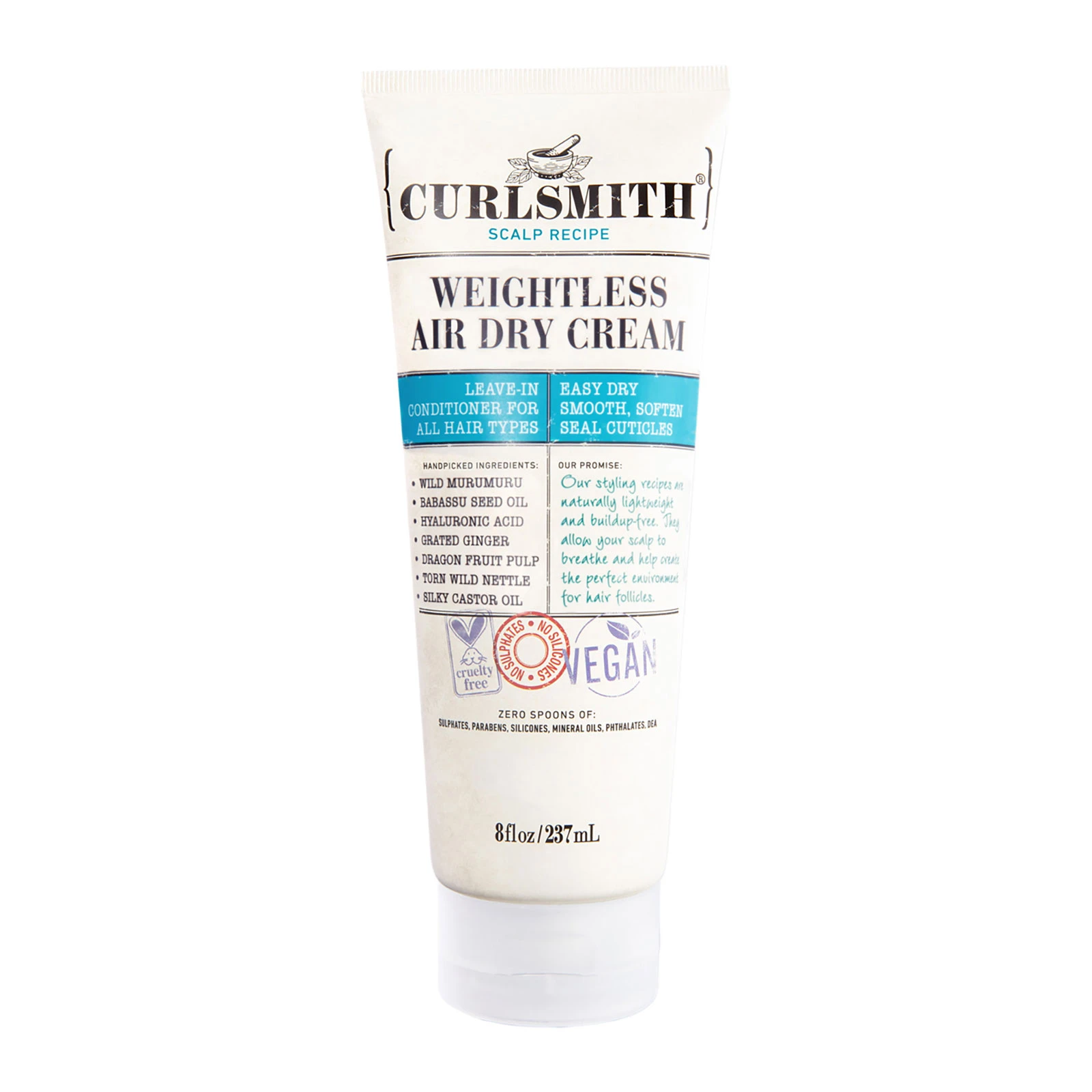 商品CURLSMITH|Curlsmith 空气轻盈保湿免洗护发霜 237ml,价格¥242,第1张图片