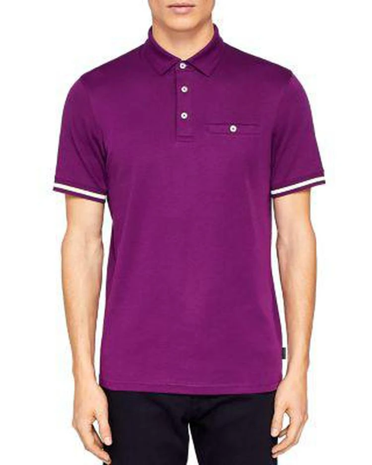 商品Ted Baker London|Puggle 修身 Polo 衫,价格¥529,第1张图片