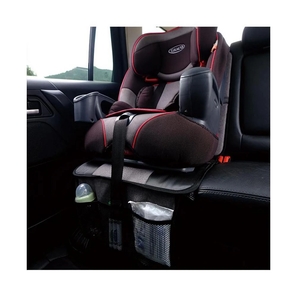 商品Joybi|Black and Gray Child Seat Protection Mat, Protective Cover for Car Seats,价格¥173,第2张图片详细描述