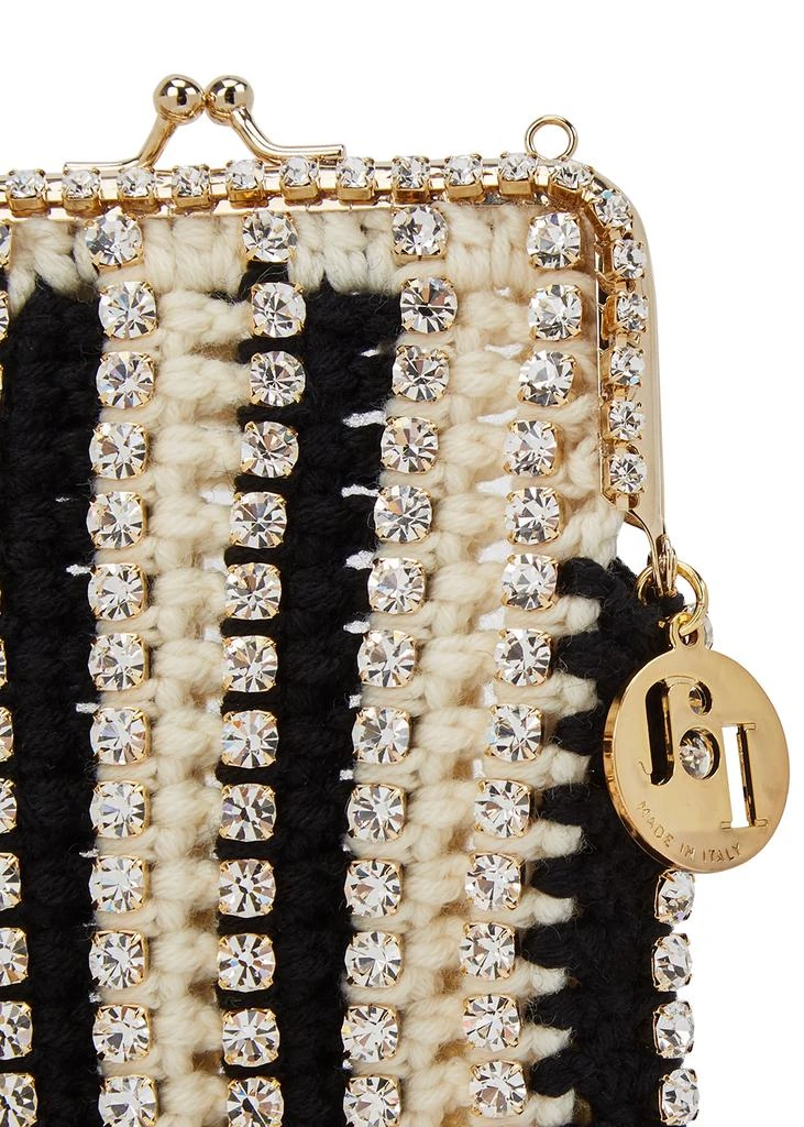 商品ROSANTICA|Tricot embellished crotchet cross-body bag,价格¥3148,第3张图片详细描述