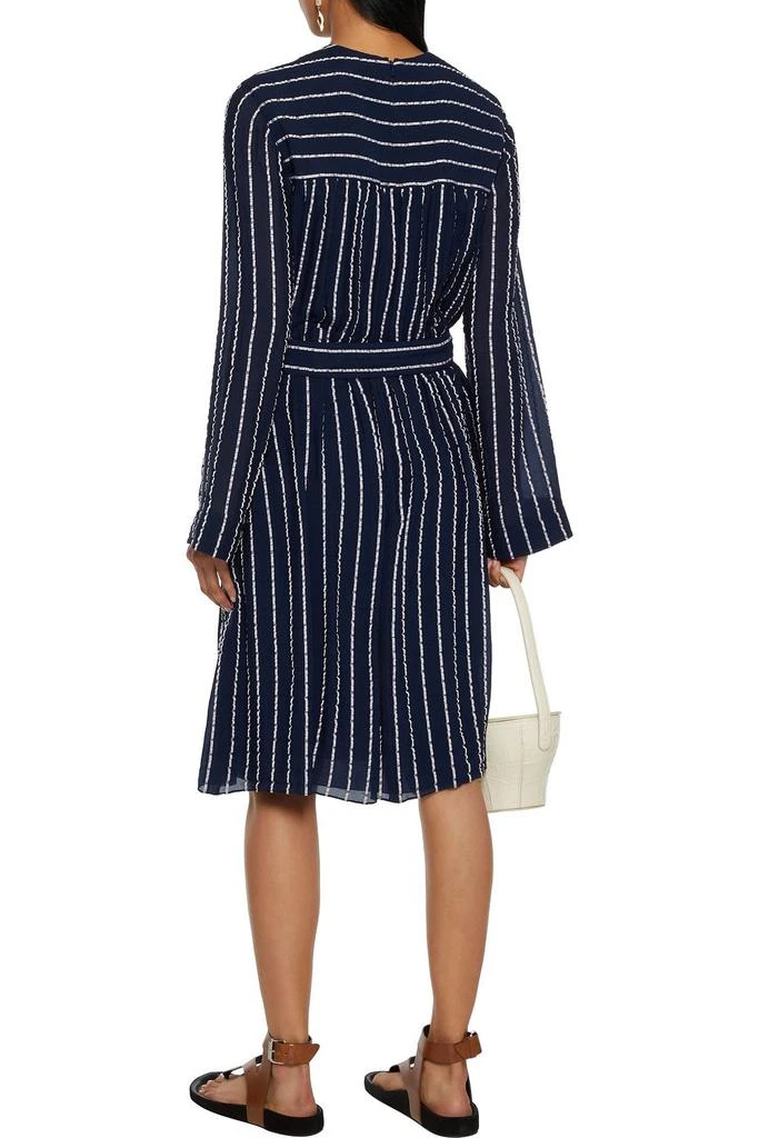 商品Chloé|Belted gathered silk-blend jacquard dress,价格¥3859,第1张图片