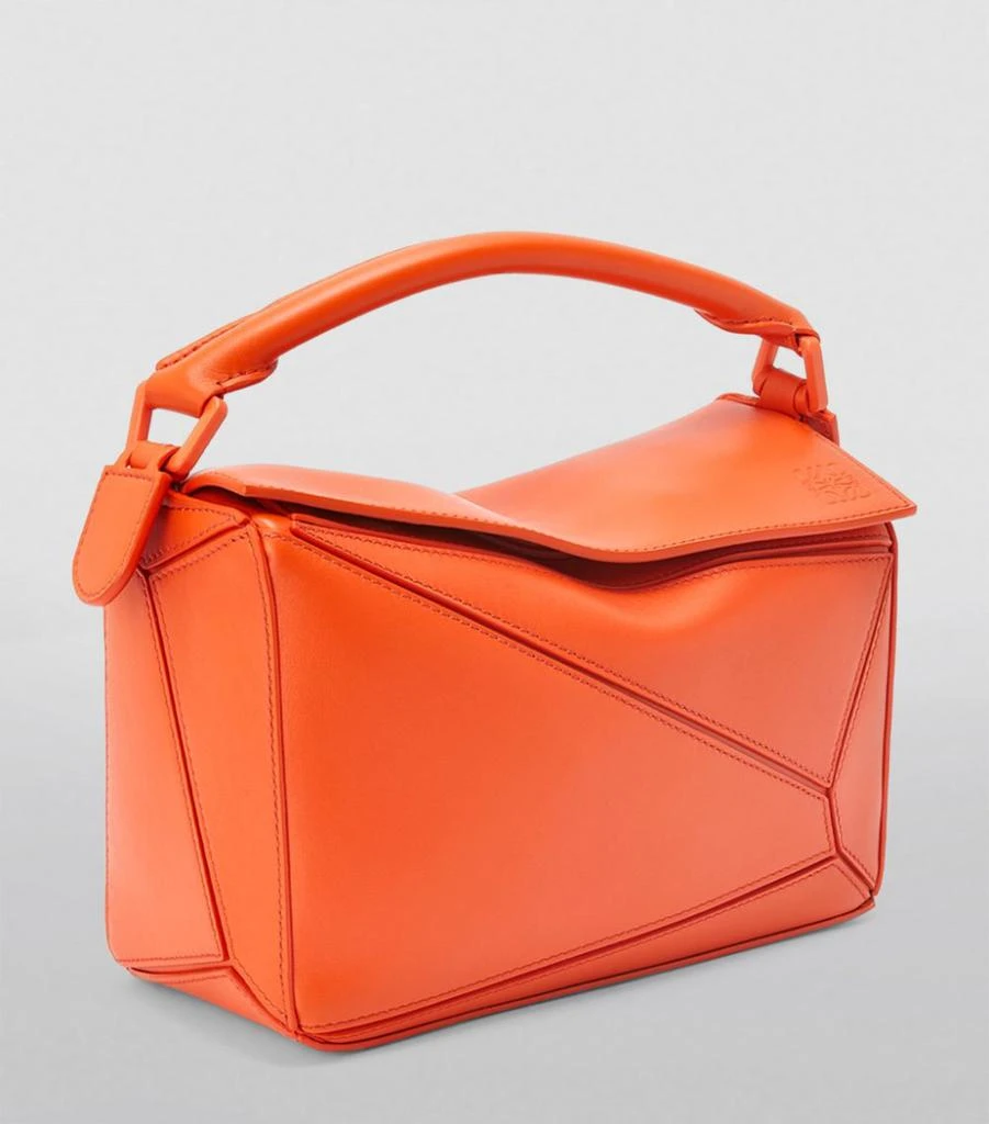 商品Loewe|Small Leather Puzzle Top-Handle Bag,价格¥24829,第5张图片详细描述