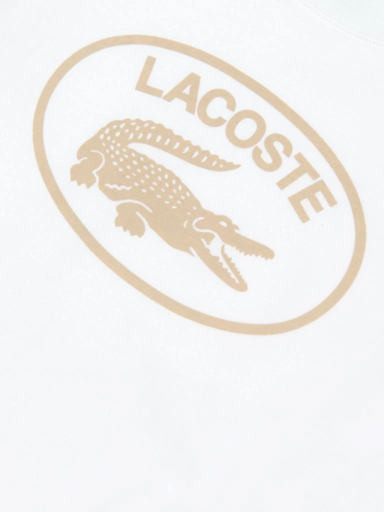 商品Lacoste|Lacoste Boys Logo T-Shirt in White,价格¥343,第3张图片详细描述
