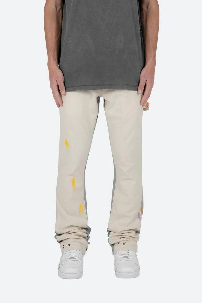 商品MNML|B260 Flare Denim - White,价格¥365,第1张图片