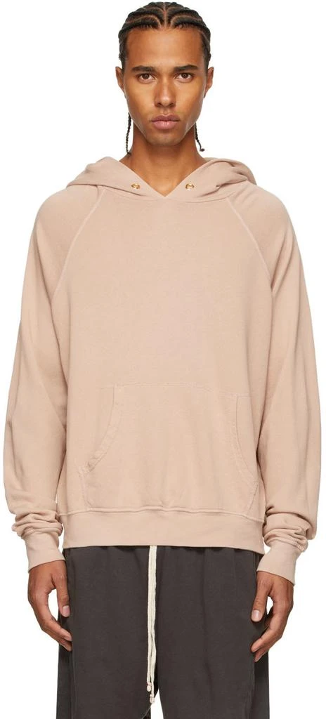 商品Les Tien|Pink Lightweight Hoodie,价格¥538,第1张图片