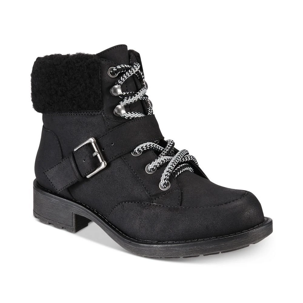 商品Style & Co|Women's Miiah Lace-Up Ankle Booties, Created for Macy's,价格¥232,第1张图片