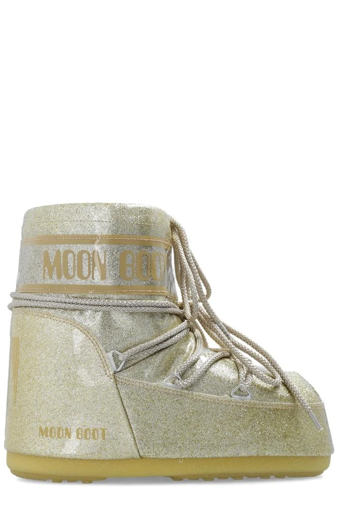 商品Moon Boot|Moon Boot Icon Low Glitter Lace-Up Boots,价格¥1271,第1张图片