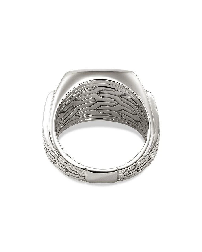 商品John Hardy|Sterling Silver Onyx Signet Ring,价格¥6807,第5张图片详细描述