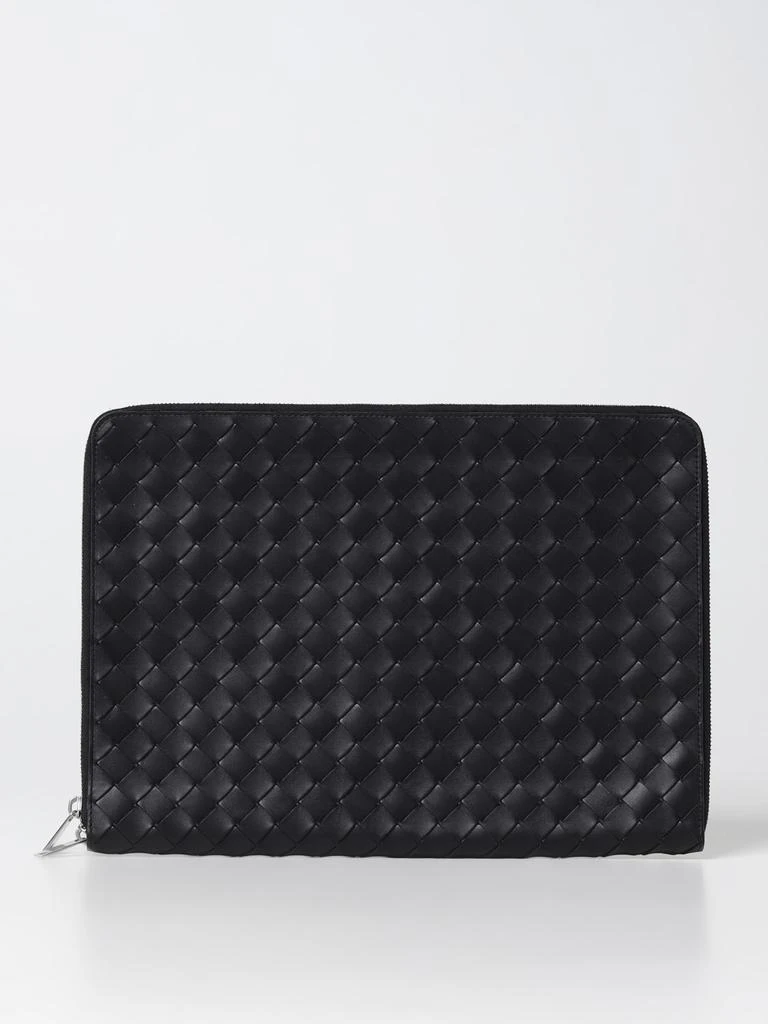 商品Bottega Veneta|Bottega Veneta laptop bag in woven leather,价格¥12079,第1张图片