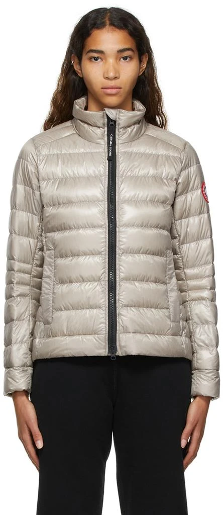 商品Canada Goose|Taupe Down Cypress Jacket,价格¥5738,第1张图片