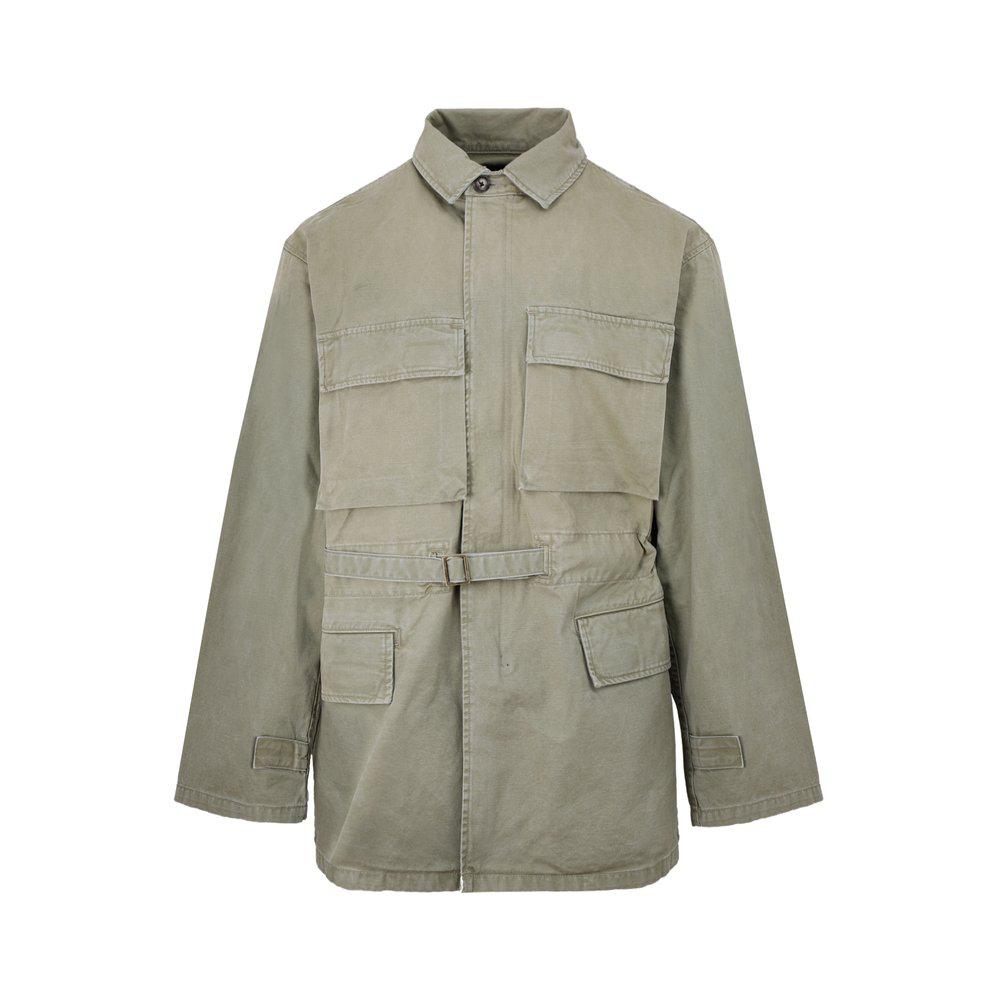 Fear of God Pocket Detailed Belted Army Jacket商品第1张图片规格展示