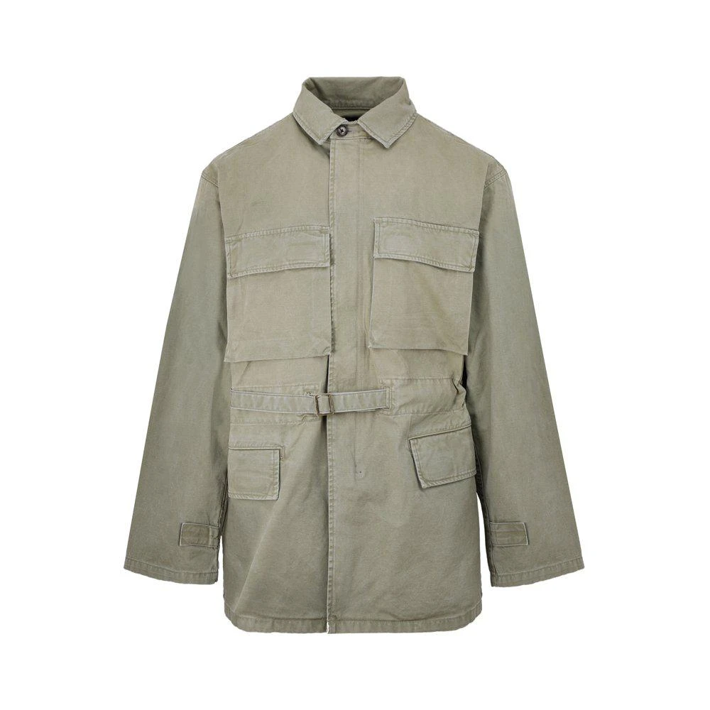 商品Fear of god|Fear of God Pocket Detailed Belted Army Jacket,价格¥5415,第1张图片