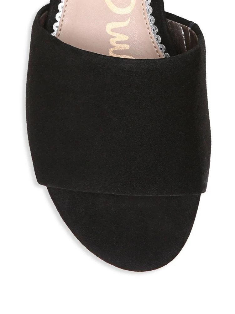 商品Sam Edelman|Liliana Suede Demi-Wedge Sandals,价格¥408,第4张图片详细描述