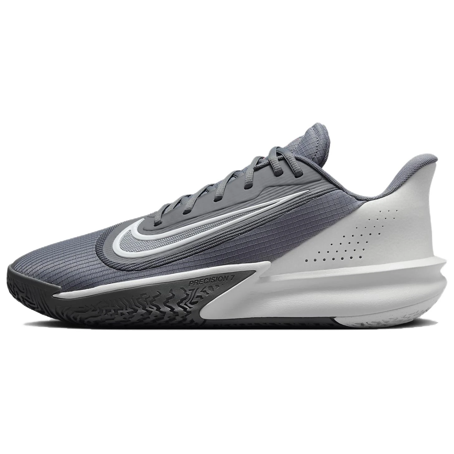 商品[国内直发] NIKE|Precision 7 轻便舒适 低帮 篮球鞋 男女同款 灰色,价格¥309,第1张图片