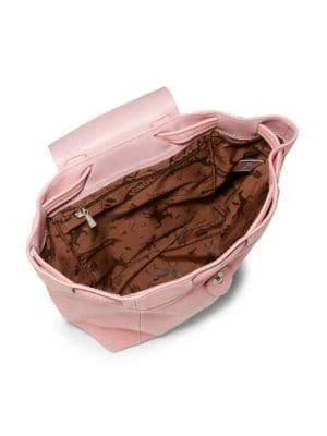 商品Longchamp|女式 超小号 Le Pliage 皮革双肩包,价格¥939,第2张图片详细描述
