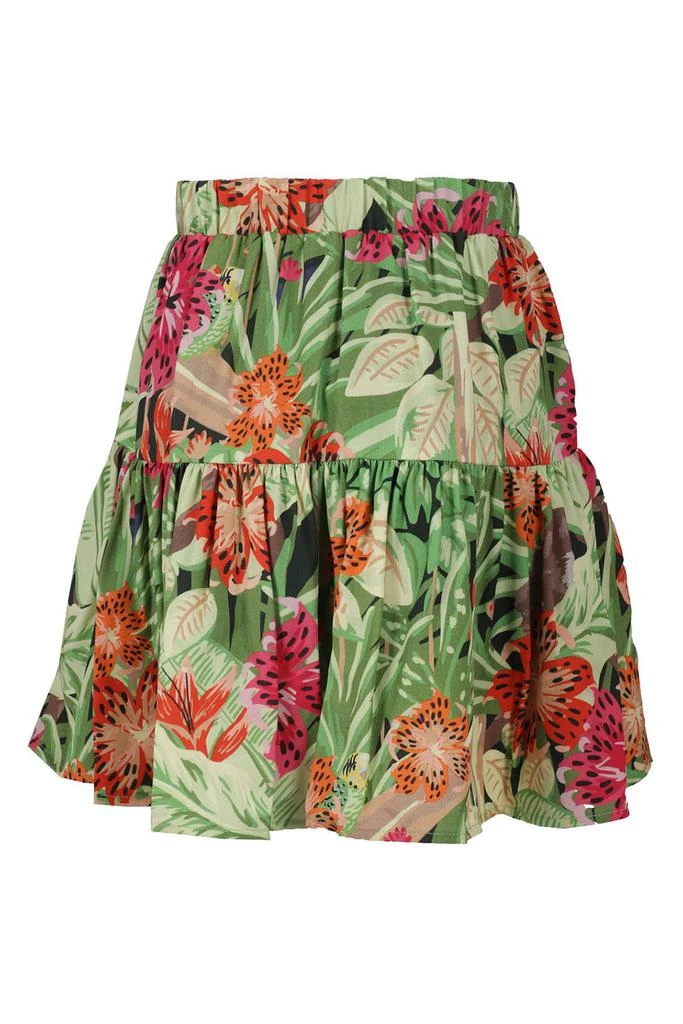 商品Kenzo|Kenzo Kids Floral Printed High Waist Skirt,价格¥651,第1张图片