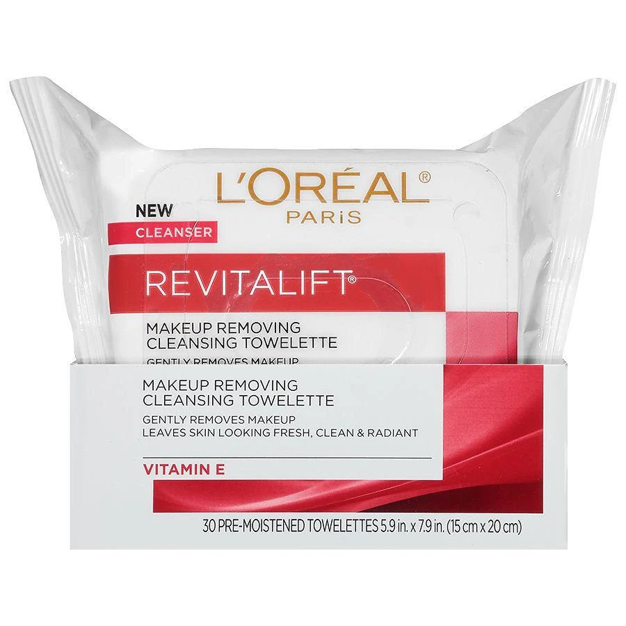 商品L'Oreal Paris|Radiant Smoothing Facial Cleansing Towelettes,价格¥78,第1张图片