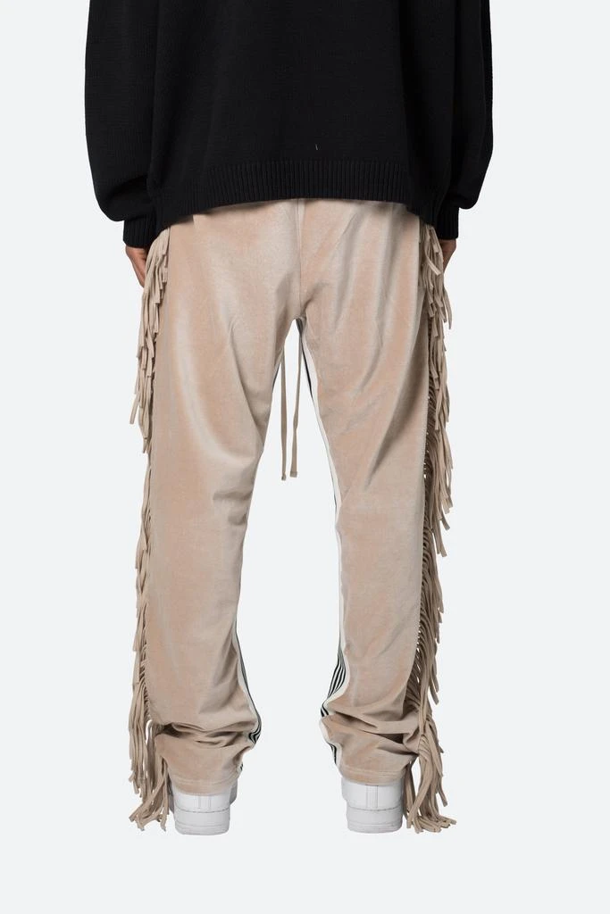 商品MNML|Fringe Velour Sweatpants - Dust,价格¥361,第4张图片详细描述