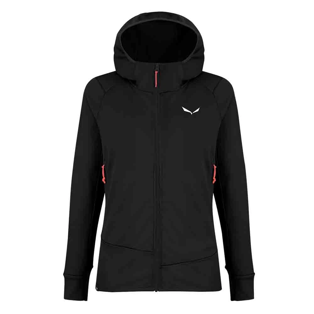 商品【商品预售7天】 Salewa|Salewa 女士户外软壳衣 8107498832119BLACKOUT 黑色,价格¥1604 描述