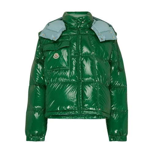 商品Moncler|Moncler 女士大衣 MC1XJW32GEE 绿色,价格¥13981,第1张图片