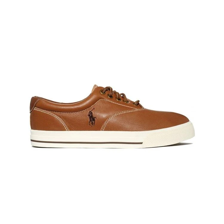 商品Ralph Lauren|Vaughn Leather Sneakers,价格¥517,第2张图片详细描述