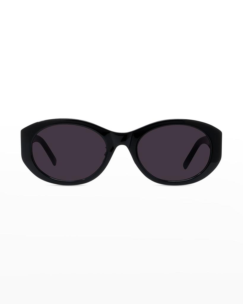 Oval Acetate Sunglasses商品第2张图片规格展示