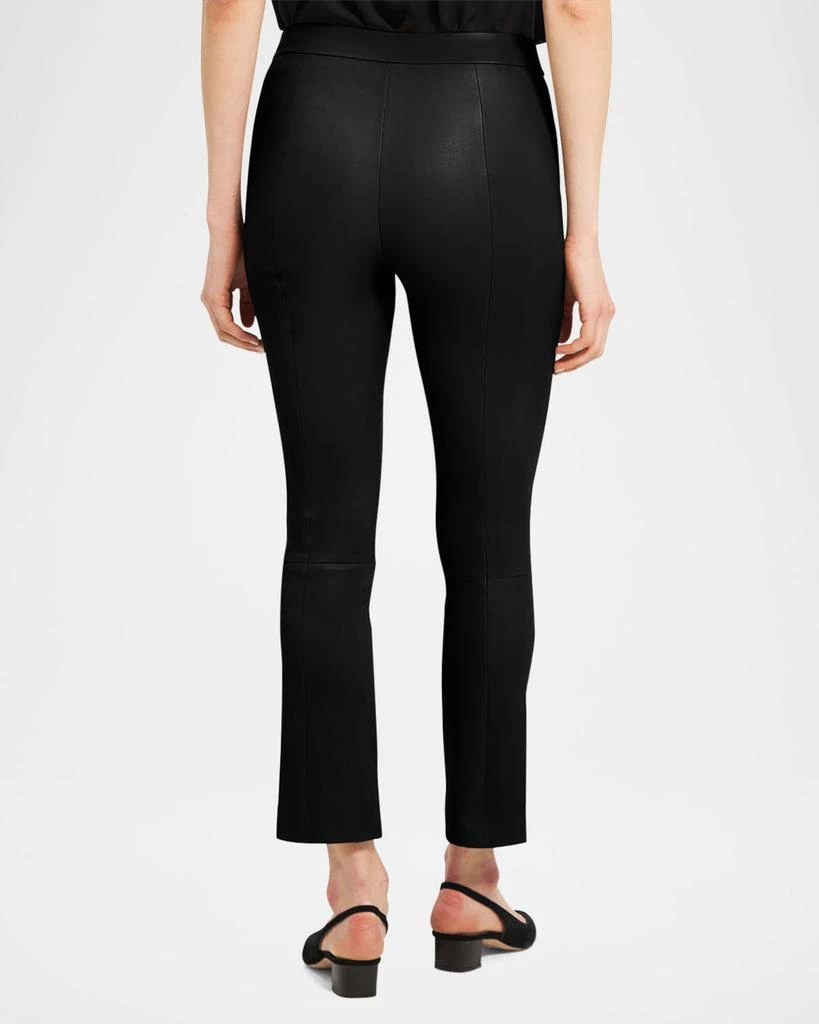 商品Theory|Urban Leather Slim Kick Pants,价格¥2805,第4张图片详细描述