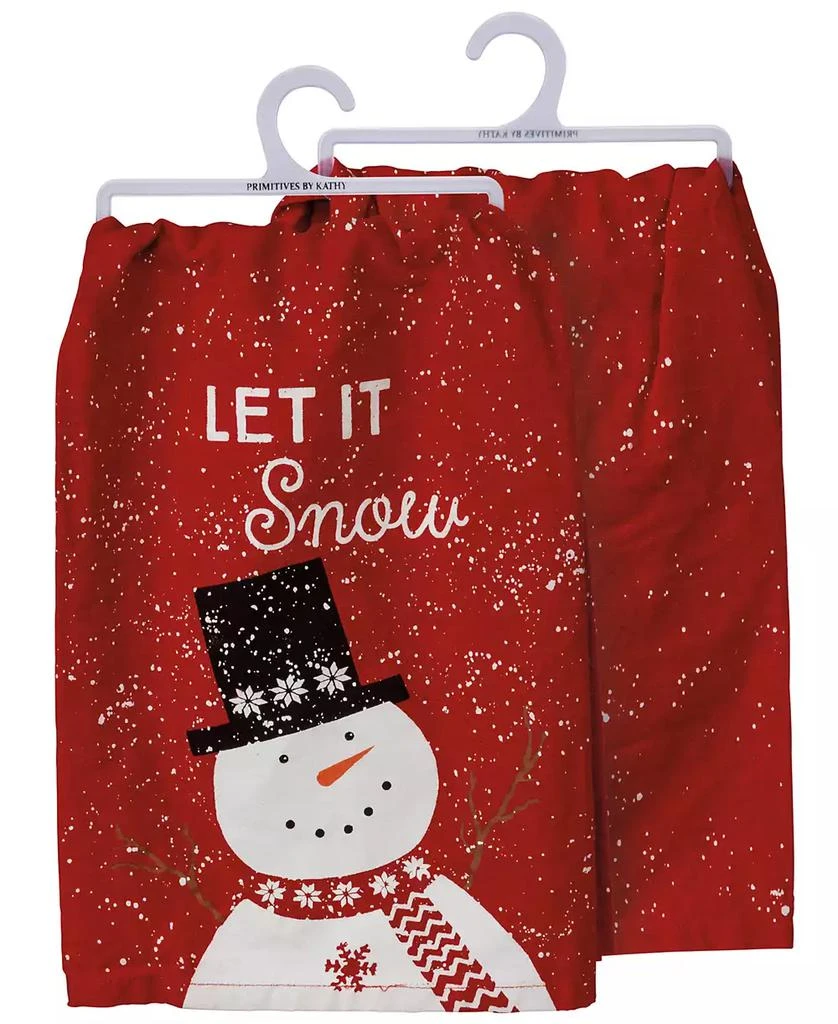 商品Primitives by Kathy|Let It Snow Nordic Kitchen Towel,价格¥38,第1张图片