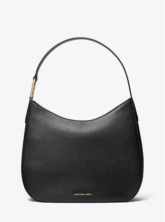 商品Michael Kors|Kensington Large Pebbled Leather Hobo Shoulder Bag,价格¥2195,第1张图片