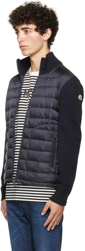 商品Moncler|Navy Down Zipper Jacket,价格¥7330,第4张图片详细描述