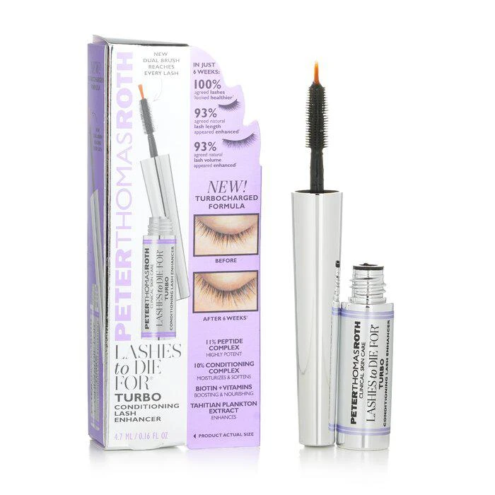 商品Peter Thomas Roth|Peter Thomas Roth 睫毛护理增强液 Lashes To Die For Turbo Conditioning Lash Enhancer 4.7ml/0.16oz,价格¥740,第2张图片详细描述