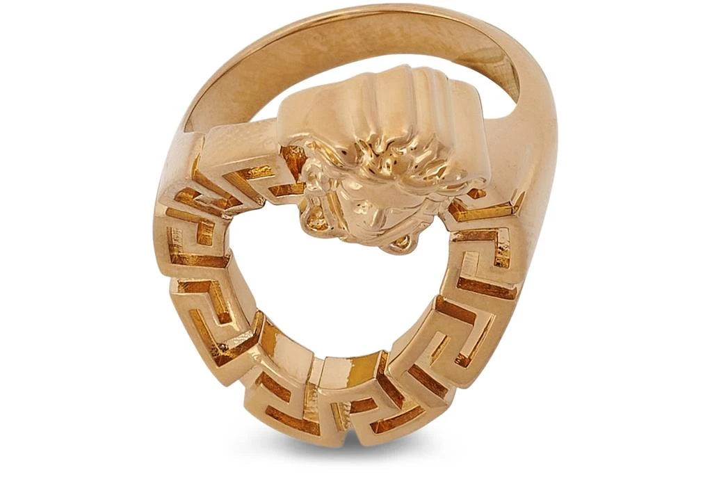 商品Versace|Medusa 希腊回纹戒指,价格¥1111,第3张图片详细描述