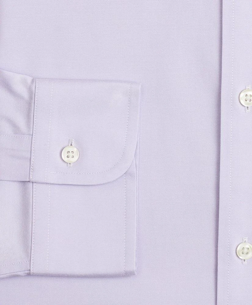 商品Brooks Brothers|Stretch Regent Regular-Fit  Dress Shirt, Non-Iron Pinpoint English Collar,价格¥369,第3张图片详细描述