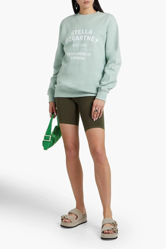 商品Stella McCartney|Logo-print cotton-fleece sweatshirt,价格¥1844,第4张图片详细描述