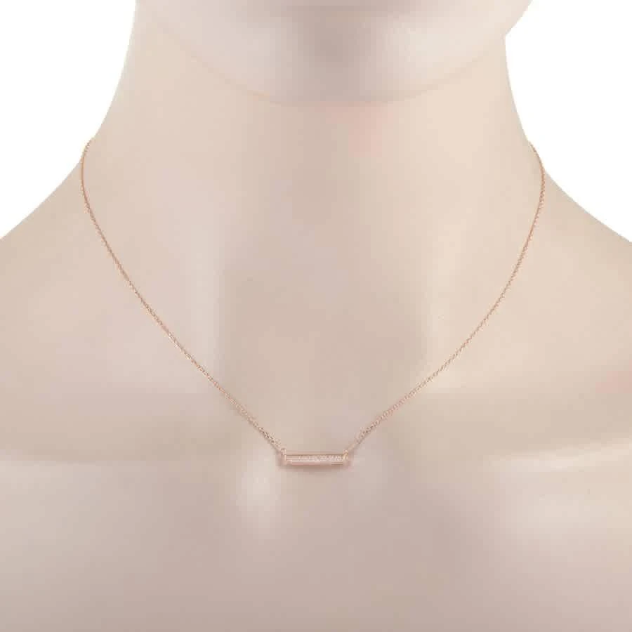 商品LB Exclusive|14K Rose Gold 0.10 ct Diamond Pendant Necklace,价格¥2117,第2张图片详细描述
