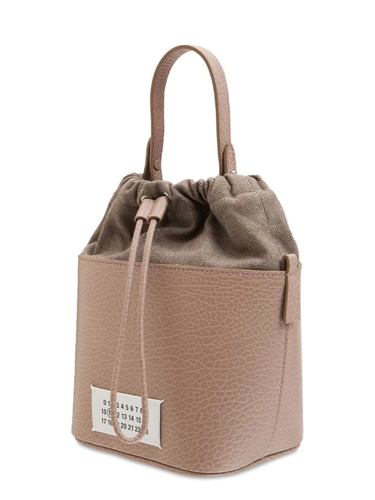 商品MAISON MARGIELA|5ac Bucket Grained Leather Bucket Bag,价格¥10253,第1张图片详细描述