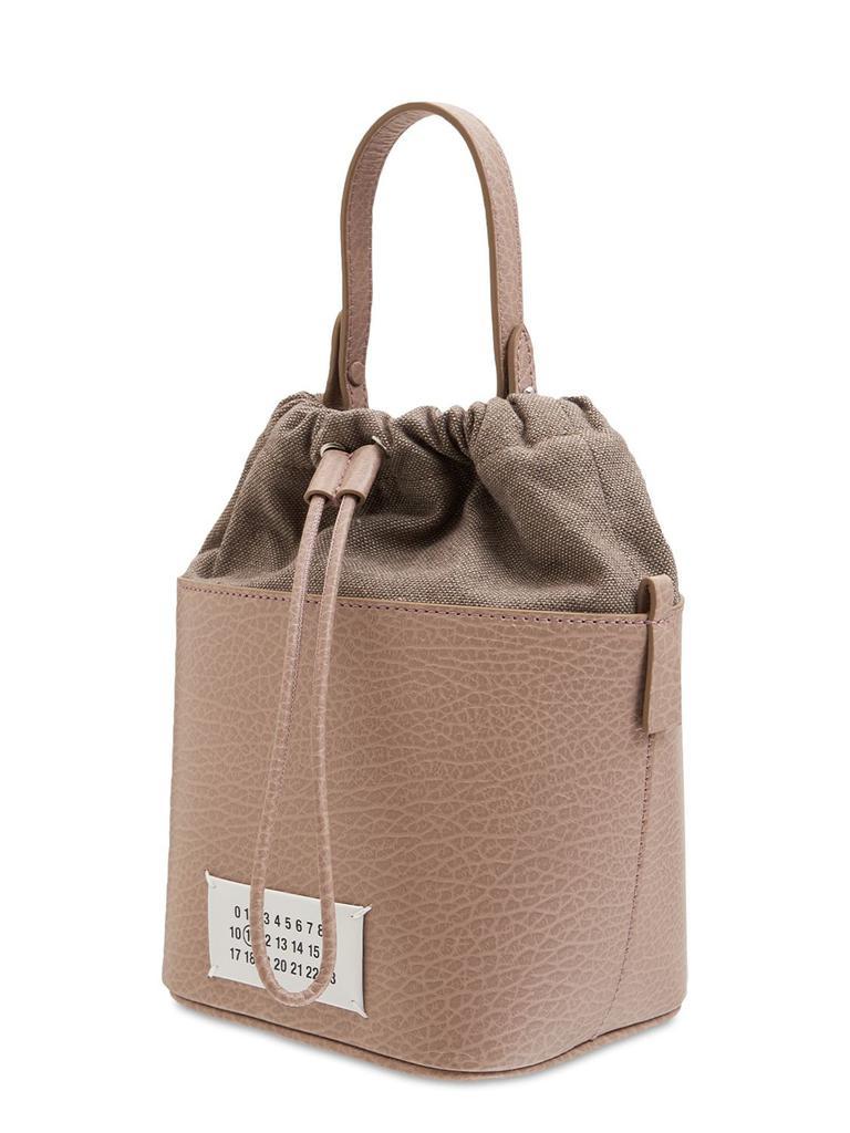 商品MAISON MARGIELA|5ac Bucket Grained Leather Bucket Bag,价格¥9794,第3张图片详细描述
