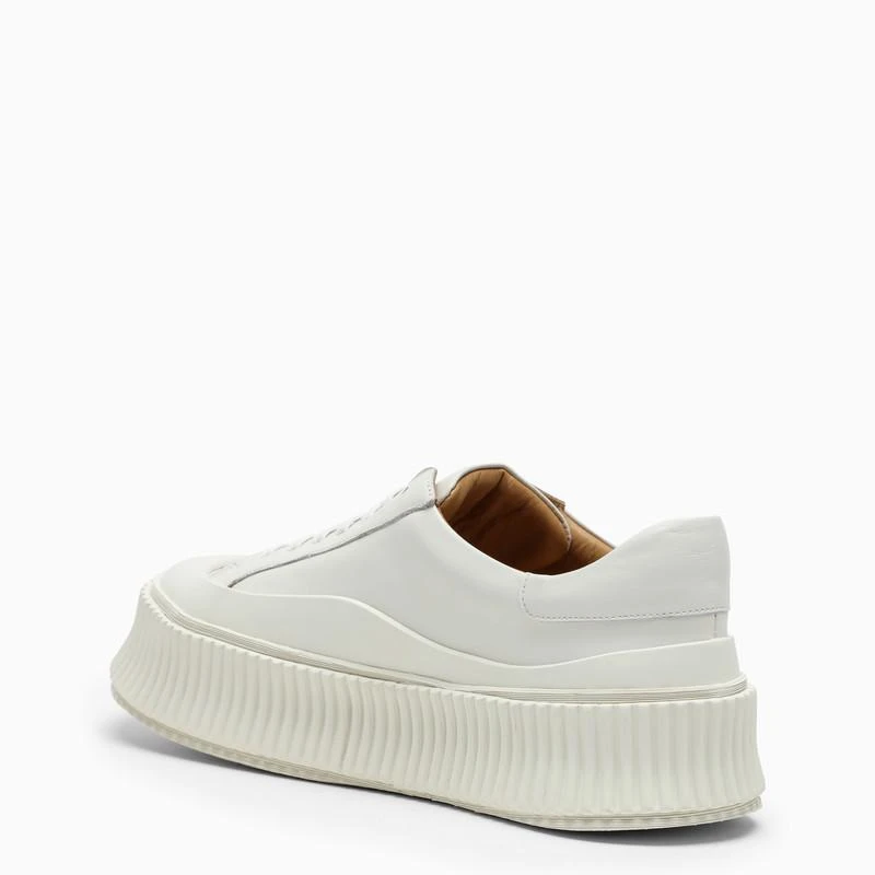 商品Jil Sander|Ivory leather trainer,价格¥4454,第4张图片详细描述