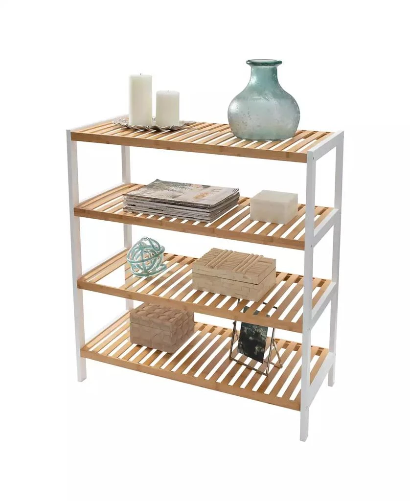 商品Organize it All|4 Tier Sonora Bamboo Shelf,价格¥790,第2张图片详细描述