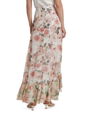 商品Alice + Olivia|Braylee High Low Floral Skirt,价格¥1572,第2张图片详细描述