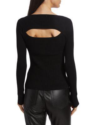 商品Design History|Cut Out Rib Sweater,价格¥360,第2张图片详细描述