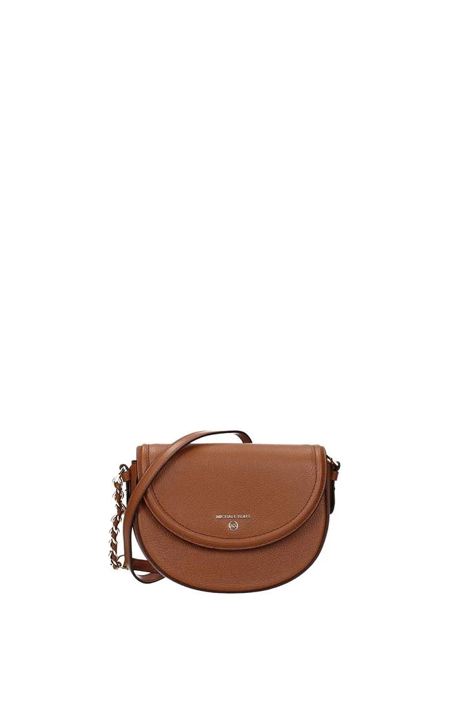 商品Michael Kors|Crossbody Bag jet set charm md Leather Brown Luggage,价格¥751,第1张图片