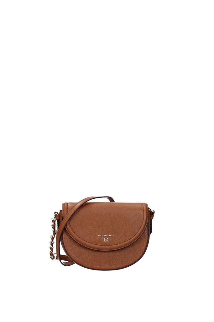 商品Michael Kors|Crossbody Bag jet set charm md Leather Brown Luggage,价格¥743,第1张图片